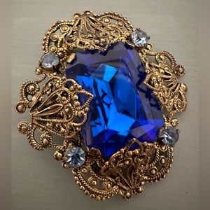 Vintage old Czech brooch